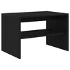 vidaXL Meuble TV ch&ecirc;ne noir 60x40x40 cm bois d'ing&eacute;nierie
