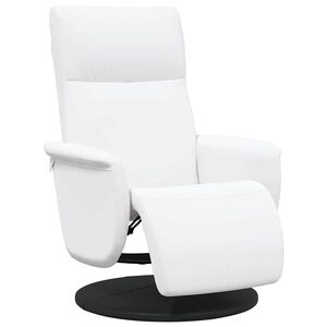 vidaXL Fauteuil de massage inclinable Blanc 71 x 90 x 105 cm