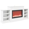 vidaXL Chemin&eacute;e &eacute;lectrique Sonoma 177 x 30 x 56,5 cm Bois d'ing&eacute;nierie