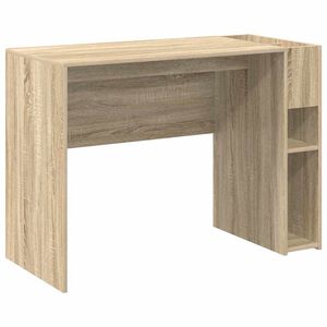 vidaXL Bureau Ch&ecirc;ne Sonoma 109 x 50 x 78 cm Bois d'ing&eacute;nierie