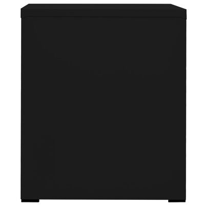 vidaXL Classeur Noir 46x62x72,5 cm Acier
