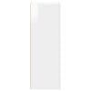 vidaXL Buffet Blanc brillant 40 x 35 x 100,5 cm Bois d'ing&eacute;nierie