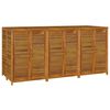vidaXL Boîte de rangement de jardin 210x87x104 cm bois massif d'acacia