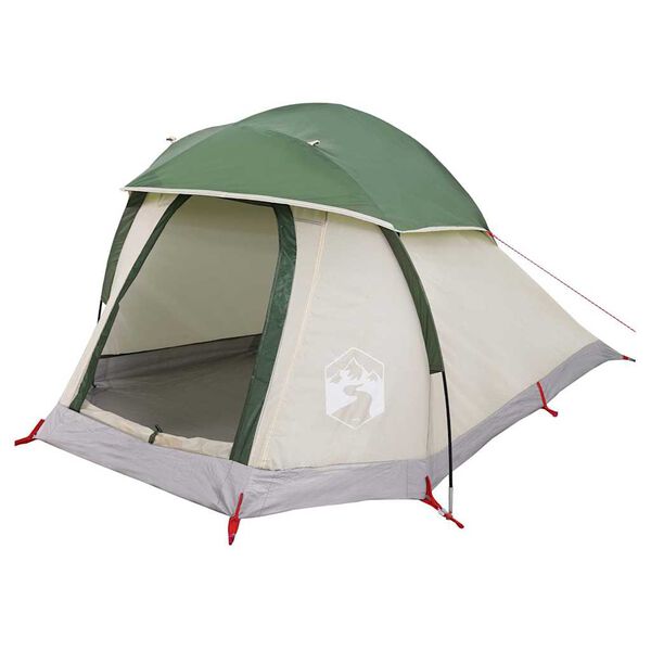 vidaXL Tente de camping à dôme 1 personne vert imperméable