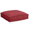 vidaXL Coussin 2 pcs Bordeaux 40 x 40 x 8 cm Tissu Oxford