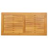 vidaXL Plateau de table Huile Naturelle 100 x 50 x 2 cm