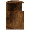 vidaXL Armoire murale 100x20x30 cm ch&ecirc;ne fum&eacute; bois d'ing&eacute;nierie