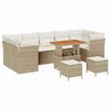 vidaXL Ensemble de canap&eacute; de jardin 10 pc 7-Nombre de places