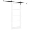 vidaXL Porte coulissante ORKDAL Blanc 83 x 202 cm