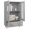 vidaXL Buffet Sonoma gris 70x31x115 cm Bois d'ingénierie
