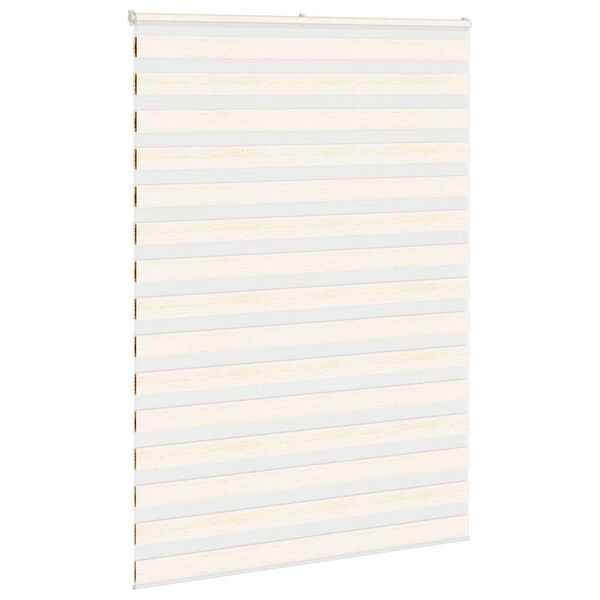 vidaXL Store z&egrave;bre beige marbr&eacute; largeur du tissu 155,9 cm polyester