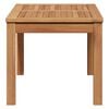 vidaXL table Marron 95 x 45 x 40 cm Bois de teck massif