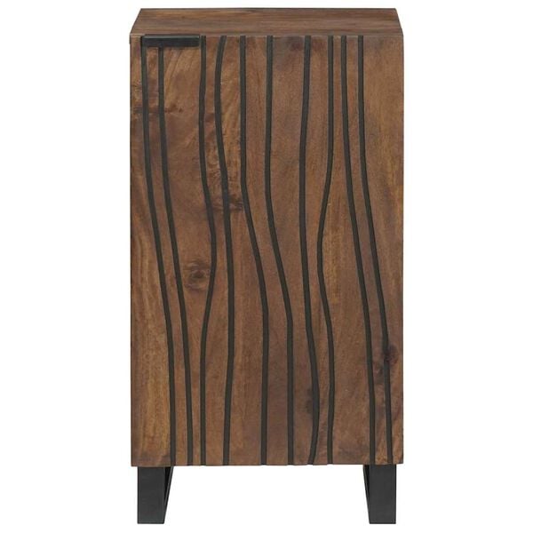 vidaXL Buffet Marron 40 x 33 x 75 cm bois de manguier massif