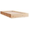 vidaXL Cadre de lit sans matelas 100x200 cm bois massif