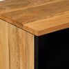 vidaXL Meuble TV Naturel 70 x 33 x 46 cm Bois de mangue massif