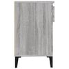 vidaXL Armoire &agrave; chaussures Sonoma gris 102x36x60 cm Bois d'ing&eacute;nierie