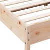 vidaXL Cadre de lit sans matelas 180x200 cm bois massif de pin