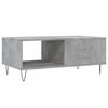 vidaXL Table basse Gris béton 90x50x36,5 cm Bois d'ingénierie