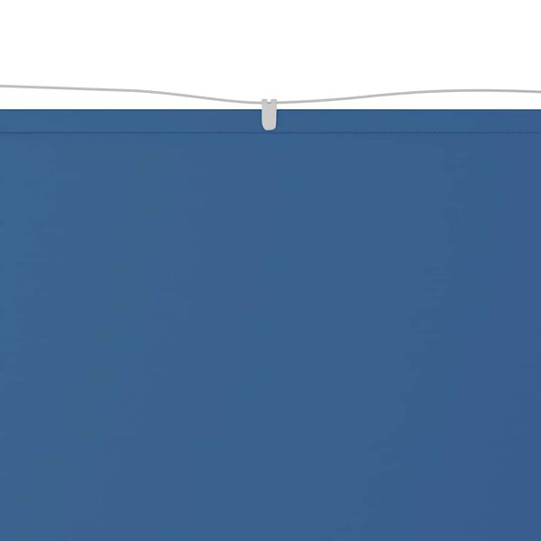 vidaXL Auvent vertical Bleu 60x1200 cm Tissu oxford