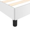 vidaXL Cadre de lit sans matelas blanc 80x200 cm similicuir
