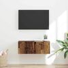 vidaXL Meuble TV mural Bois Ancien 60 x 31 x 29.5 cm Bois d'ing&eacute;nierie