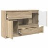 vidaXL Buffet Ch&ecirc;ne Sonoma 100 x 30 x 65,6 Bois d'ing&eacute;nierie