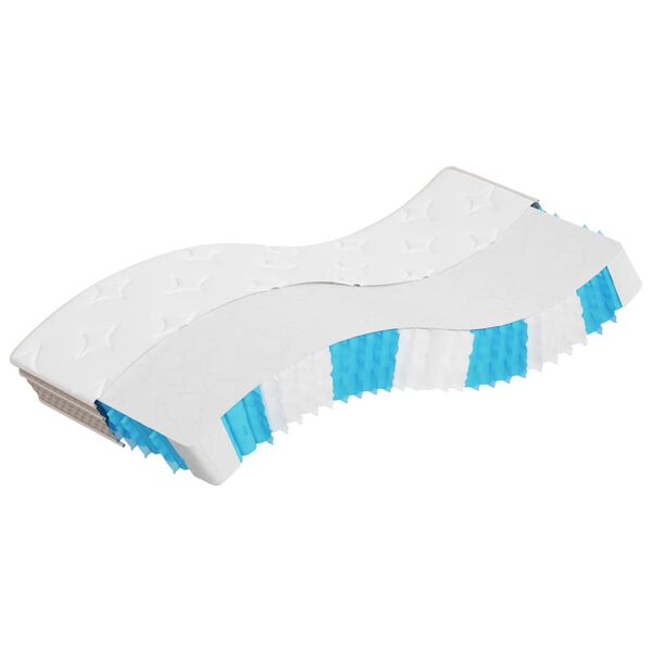 vidaXL Matelas &agrave; ressorts ensach&eacute;s moyen 90x190 cm