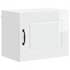 vidaXL Armoire de cuisine Kalmar Blanc brillant 50 x 31 x 40 cm