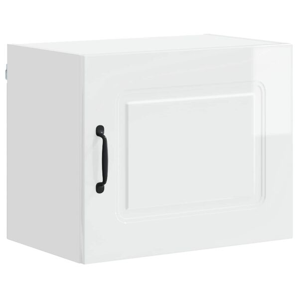 vidaXL Armoire de cuisine Kalmar Blanc brillant 50 x 31 x 40 cm