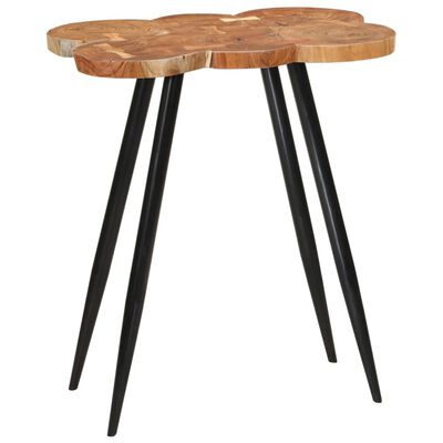 vidaXL Table de bar en rondins 90x54x105 cm bois d'acacia solide