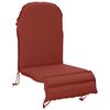 vidaXL Coussin de transat ensoleill&eacute; GEMERT 100 % polyester Rouge