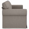 vidaXL Canap&eacute; Taupe Dimensions globales: 245 x 82 x 80 cm (l x P x H)