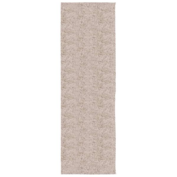 vidaXL Tapis shaggy PAMPLONA poils longs moderne beige 80x250 cm
