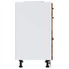 vidaXL Armoire de cuisine Kalmar vieux bois bois d'ingénierie
