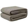 vidaXL Tapis de tente Gris clair 300 x 250 cm Poly&eacute;thyl&egrave;ne
