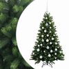 vidaXL Arbre de No&euml;l Artificiel avec Boule 120 cm 150 LED Blanc chaud