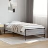 vidaXL Cadre de lit sans matelas sonoma gris 75x190 cm