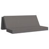 vidaXL Canap&eacute;-lit pliable 200 x 67 x 45 cm Gris clair