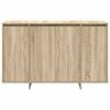 vidaXL Buffet Ch&ecirc;ne sonoma 120 x 41 x 75 cm Bois d'ing&eacute;nierie