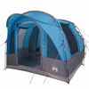 vidaXL Tente de camping tunnel 3 personnes bleu imperméable