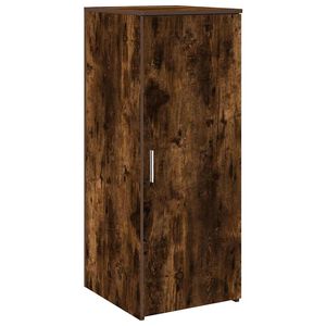 vidaXL Armoire de rangement ch&ecirc;ne fum&eacute; 40x45x103,5cm bois d'ing&eacute;nierie