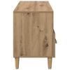 vidaXL Meuble TV Ch&ecirc;ne artisan 102 x 36 x 50 cm Bois d'ing&eacute;nierie
