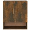 vidaXL Armoire murale Ch&ecirc;ne fum&eacute; 60x31x70 cm Bois d'ing&eacute;nierie
