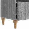 vidaXL Meuble TV Gris Sonoma 102 x 34,5 x 50 cm Bois d&rsquo;ing&eacute;nierie