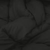 vidaXL Duvet d'&eacute;t&eacute; simple Noir et anthracite 240 x 200 cm Microfibre