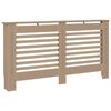 vidaXL Cache-radiateur 152x19x81,5 cm MDF
