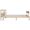vidaXL Cadre de lit sans matelas 90x200 cm bois de pin massif
