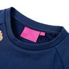 Sweatshirt pour enfants bleu marine 128