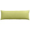 vidaXL Coussins de canapé 2 pcs Vert clair 120 x 40 cm tissu