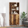 vidaXL Haut Armoire Bois Ancien 69,5 x 34 x 180 cm